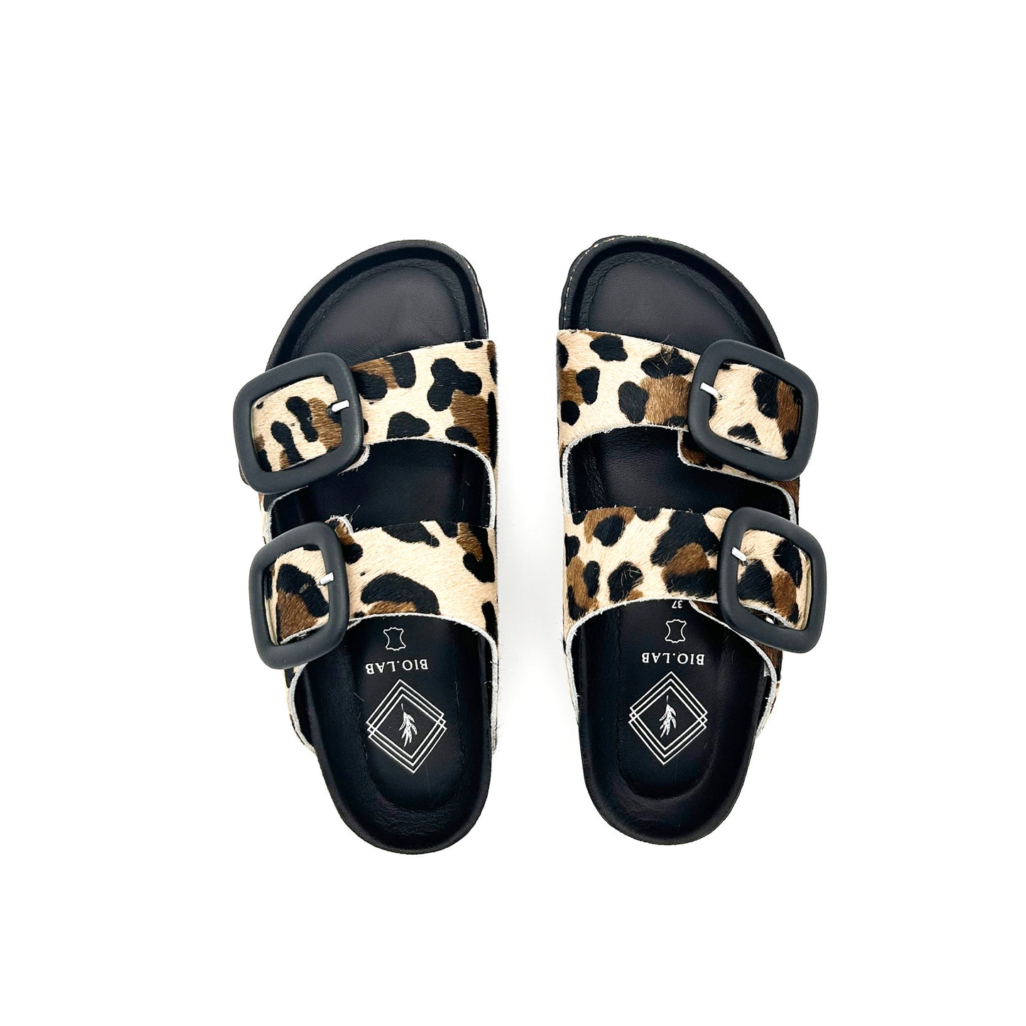 BIO.LAB Ciabatte Cavallino Leopardato