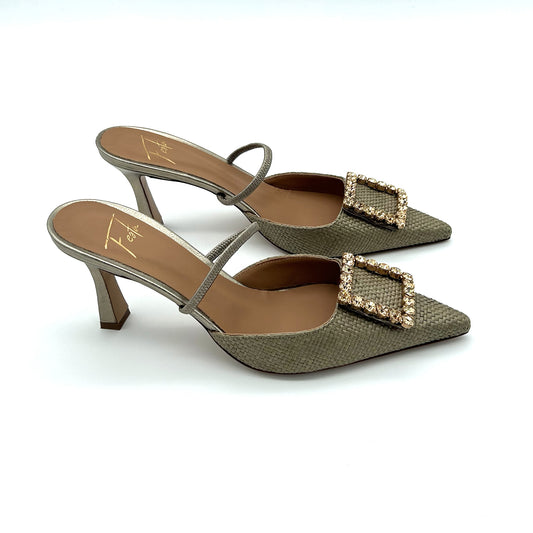 FESTA Slingback Raffia