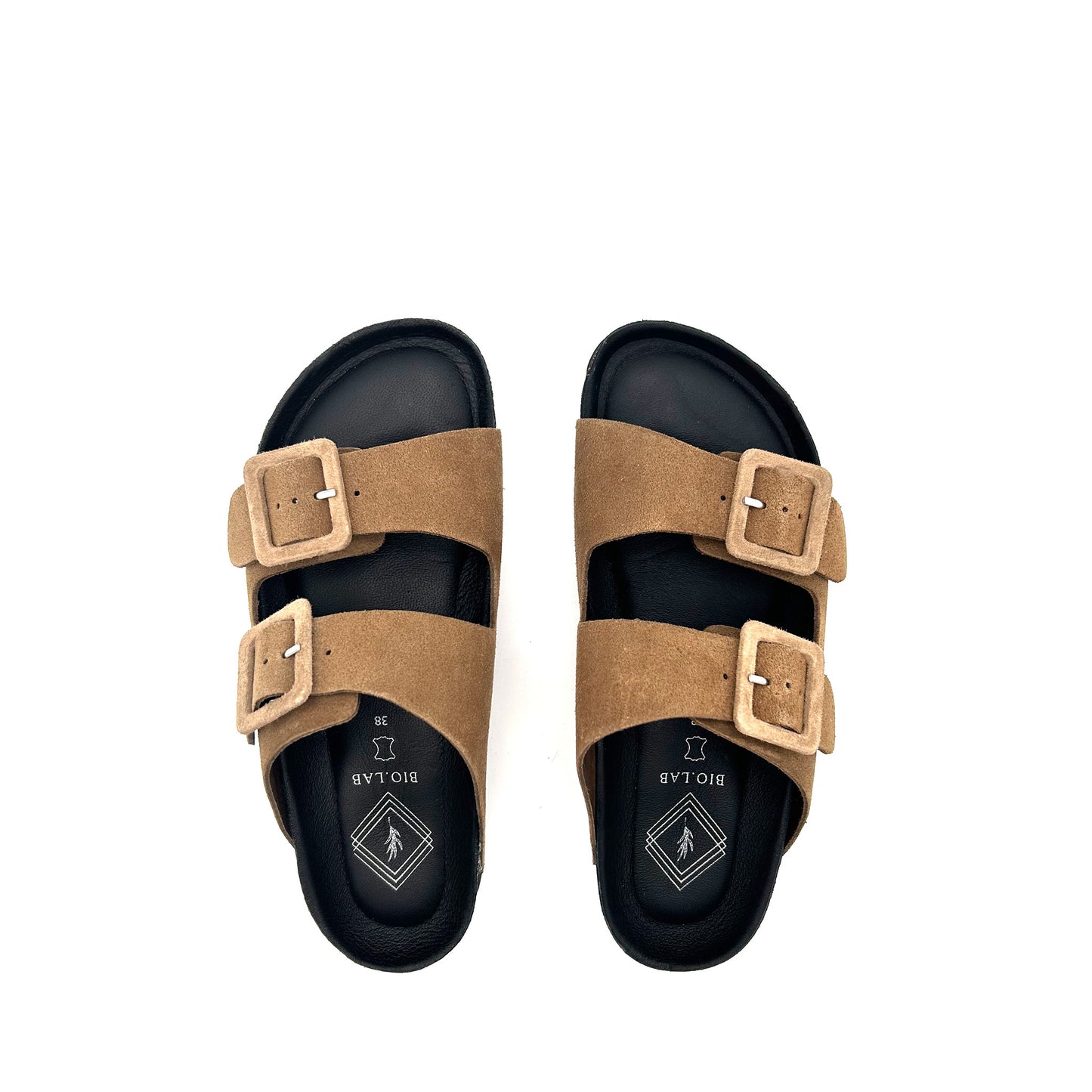 BIO.LAB Ciabatte Camoscio Taupe