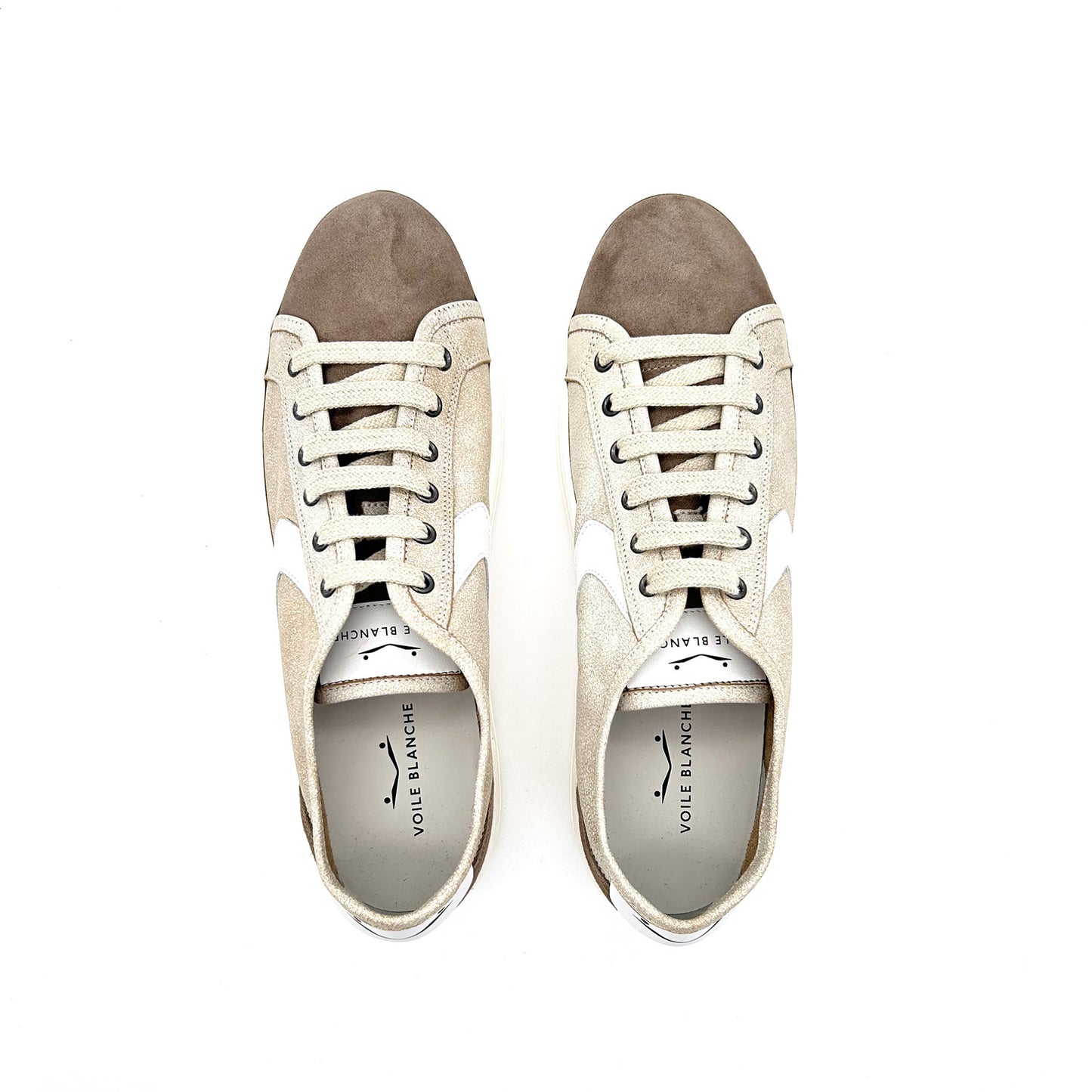 VOILE BLANCHE Sneakers Suede e Pelle