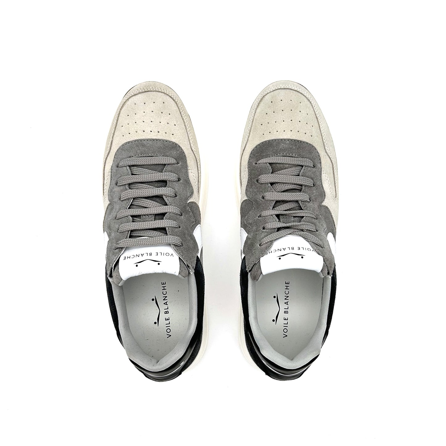 VOILE BLANCHE Sneakers Suede e Pelle