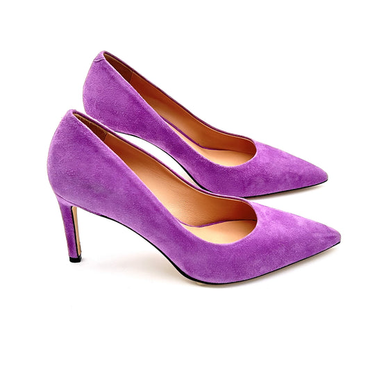 ETÉRA Décolleté Pelle Scamosciata