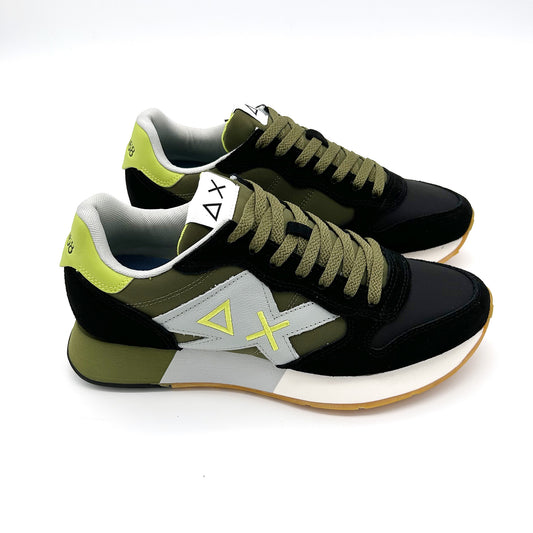 SUN68 Sneakers Suede e Nylon