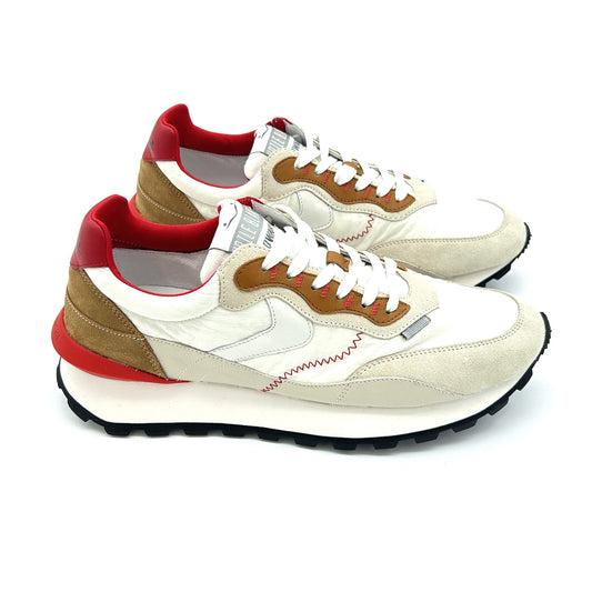 VOILE BLANCHE Sneakers Suede e Tessuto Tecnico