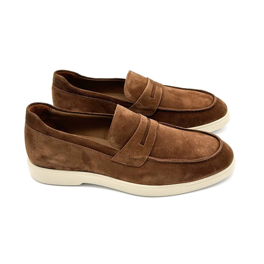 DOGE Mocassini Casual Loafers Pelle Scamosciata