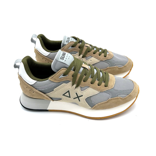 SUN68 Sneakers Suede e Nylon