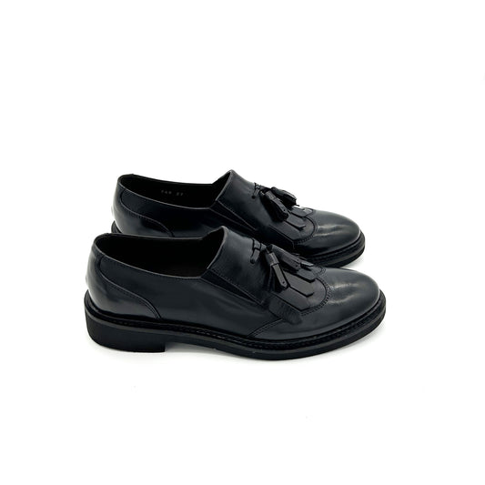 ETÈRA Mocassini Nappine e Frange