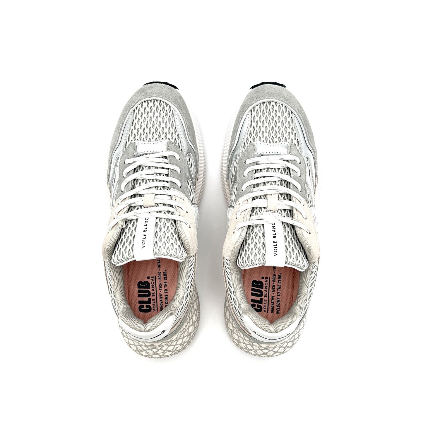VOILE BLANCHE Sneakers Suede e Tessuto