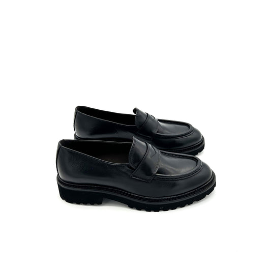 ETERA Mocassini Pelle Fondo Roccia