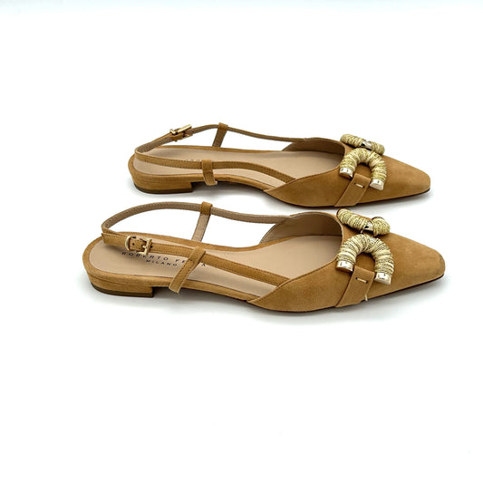 ROBERTO FESTA Slingback Pelle Scamosciata