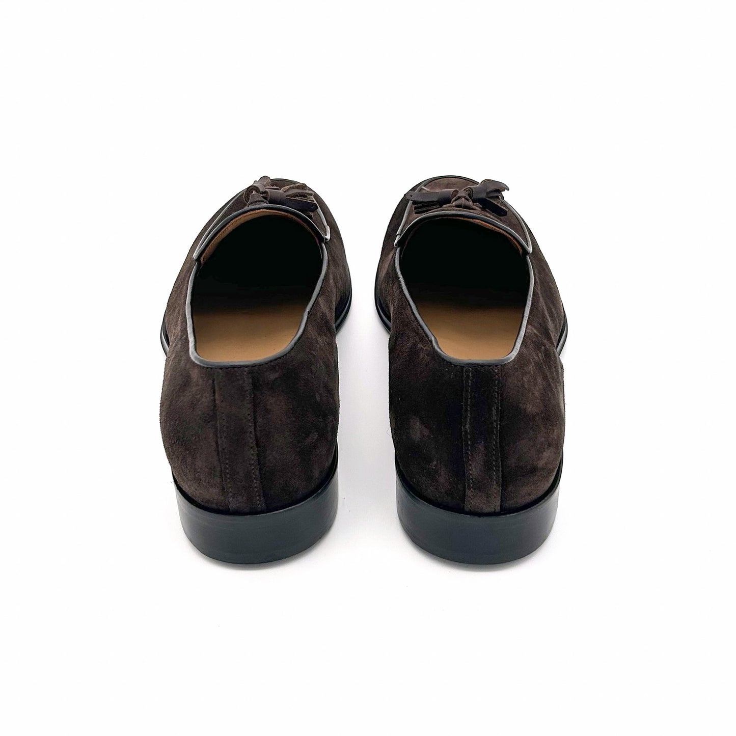 DOGE Mocassini Belgian Loafers Nappine Pelle Scamosciata
