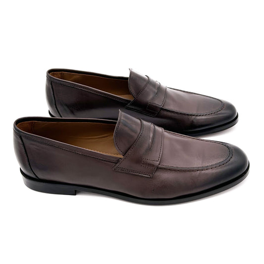 DOGE Mocassini Affusolati Destrutturati Pelle di Bufalo