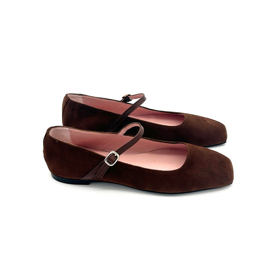 PRETTY BALLERINAS Ballerine Pelle Scamosciata