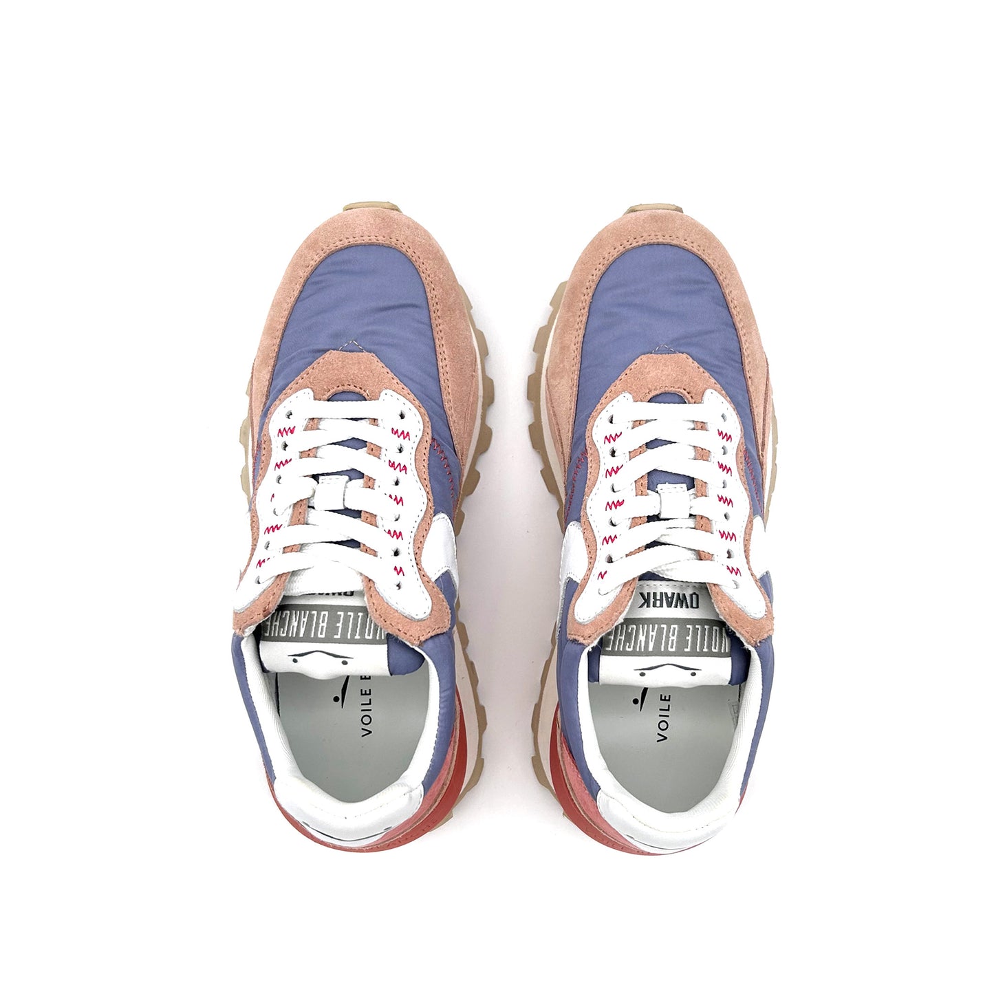 VOILE BLANCHE Sneakers Suede e Tessuto Tecnico