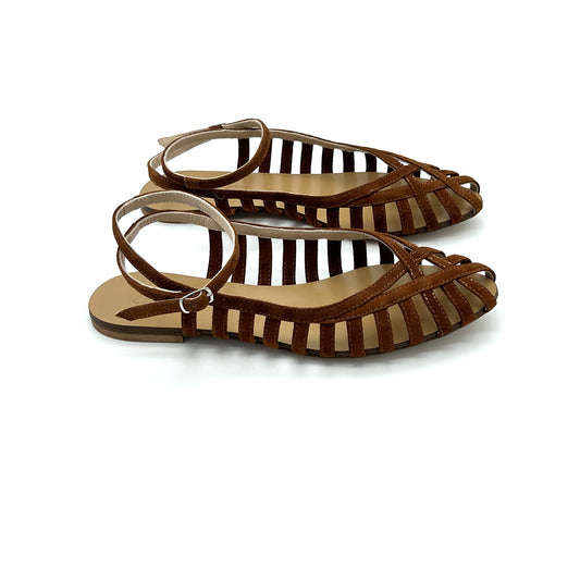 ANNA F. Sandali Ragnetto Pelle Scamosciata