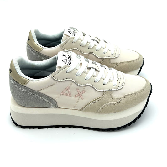 SUN68 Sneakers Suede e Nylon