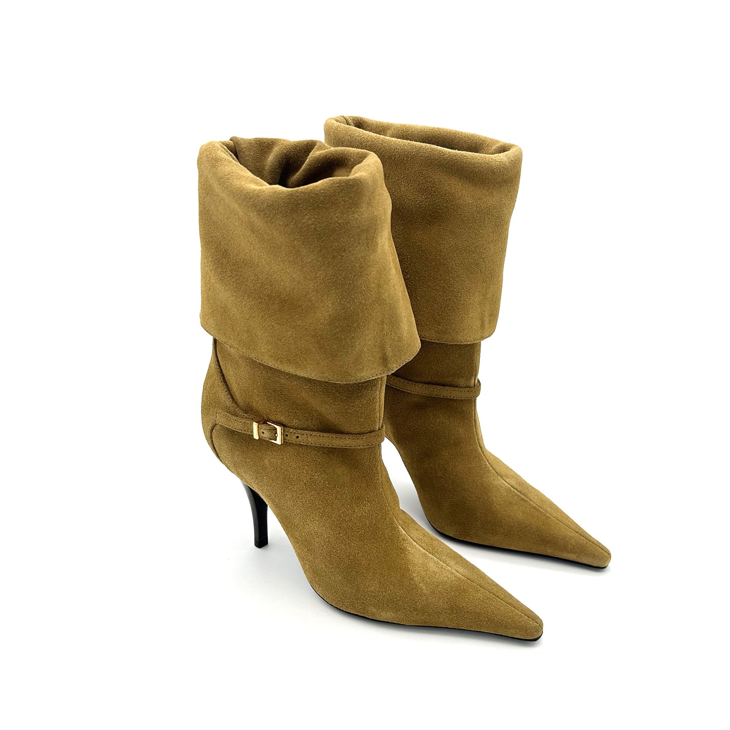 SCHUTZ Stivali Pelle Scamosciata