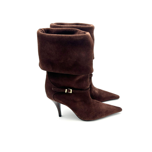 SCHUTZ Stivali Pelle Scamosciata