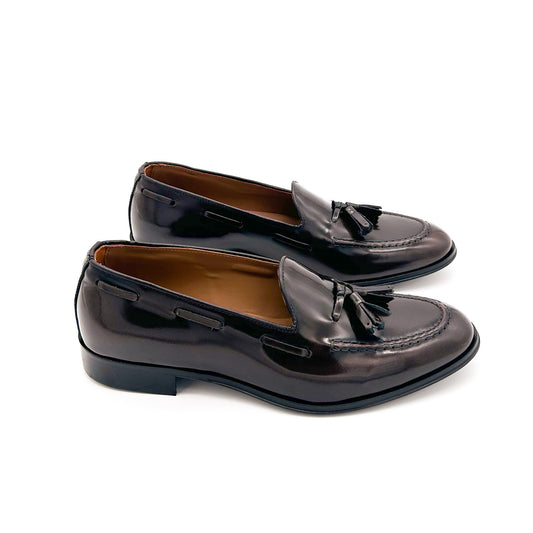 DOGE Mocassini Nappine Pelle Spazzolata