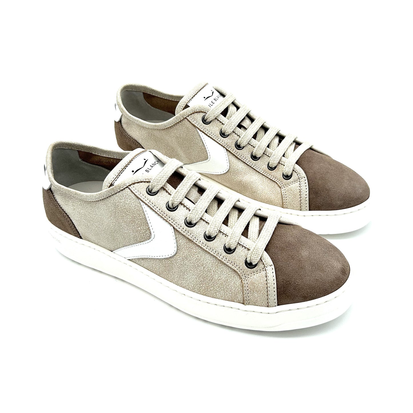 VOILE BLANCHE Sneakers Suede e Pelle