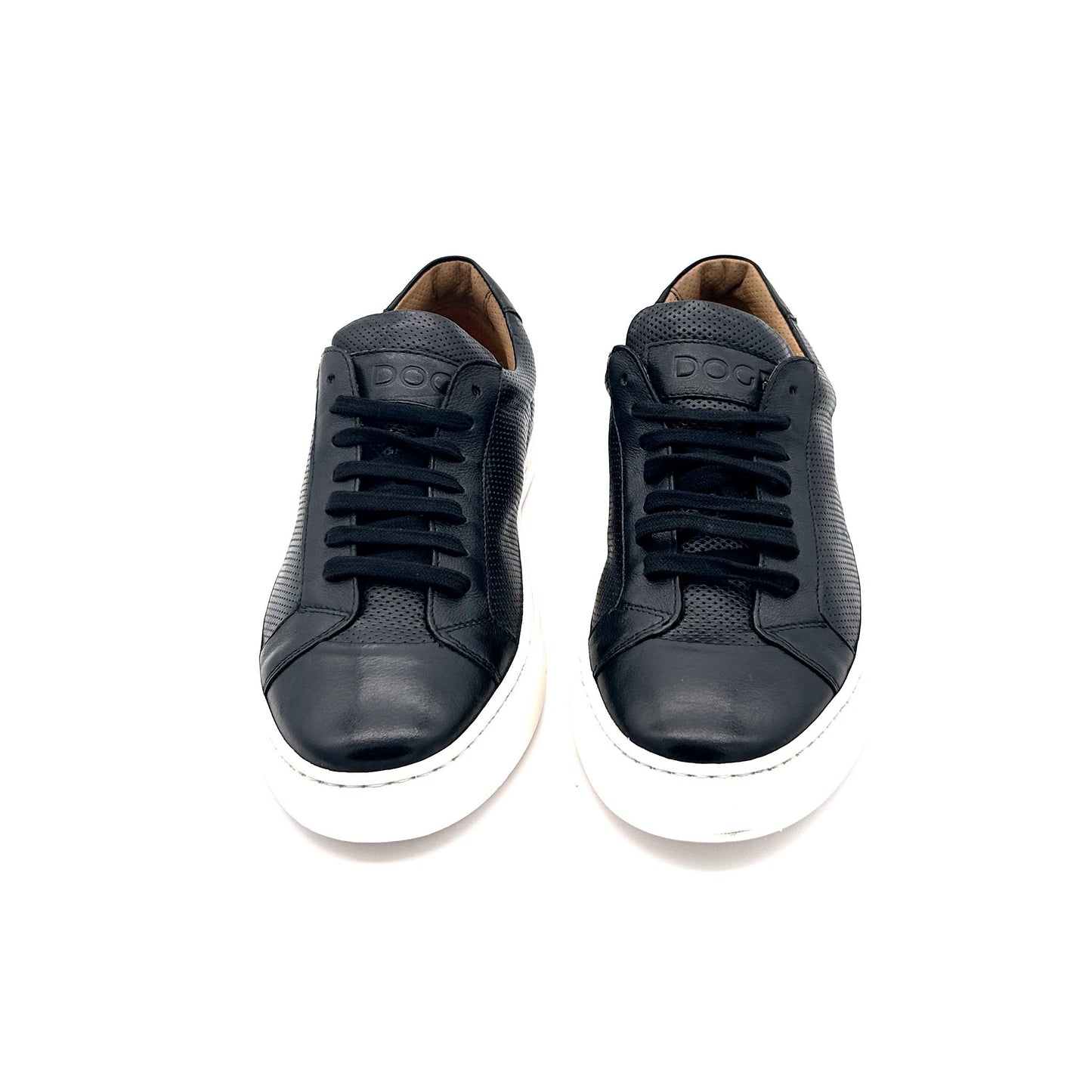 DOGE Sneakers Forate Pelle