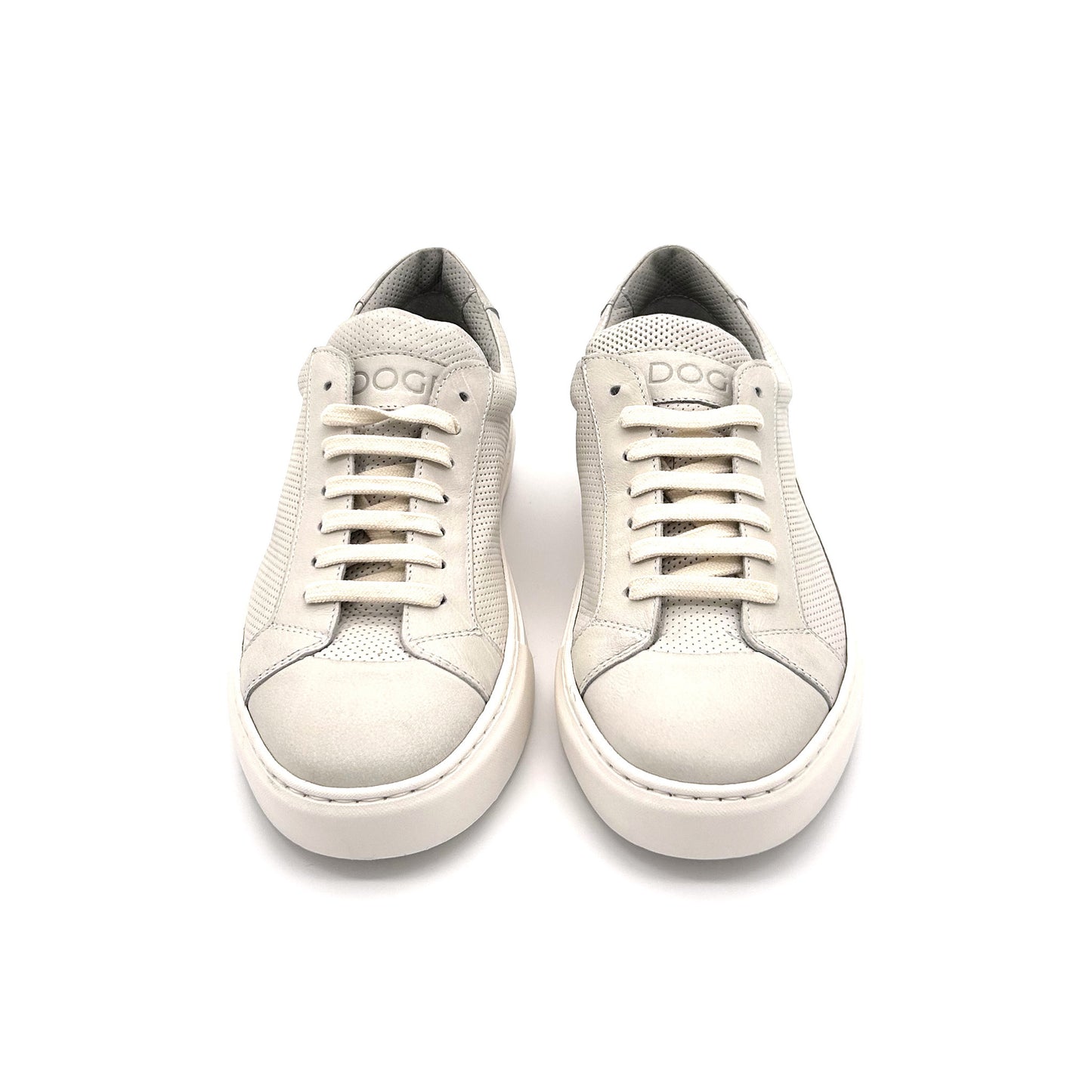 DOGE Sneakers Forate Pelle
