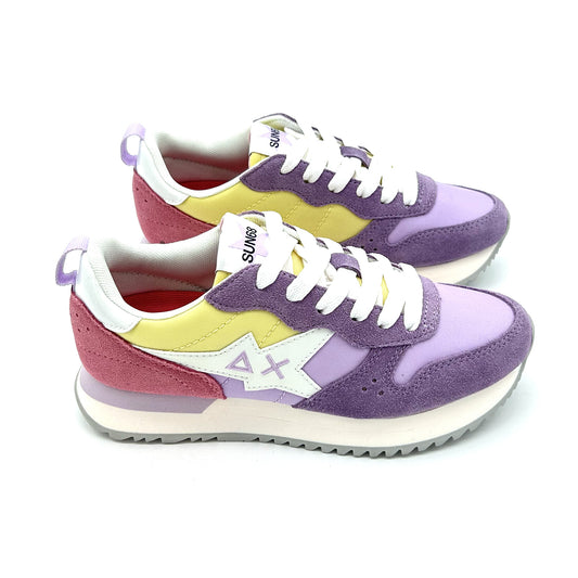 SUN68 Sneakers Suede e Nylon