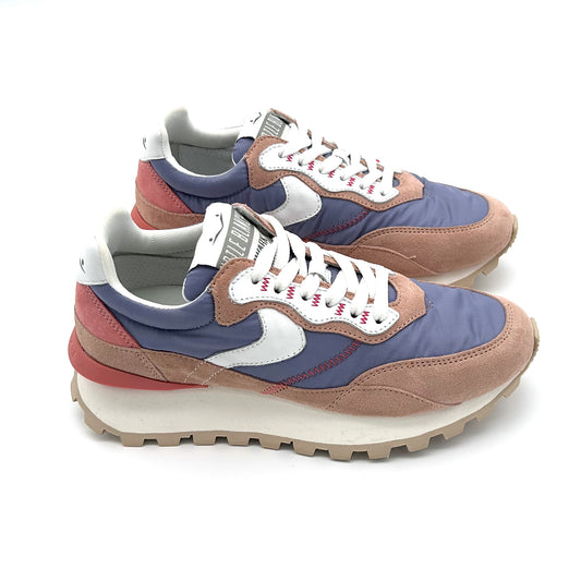 VOILE BLANCHE Sneakers Suede e Tessuto Tecnico