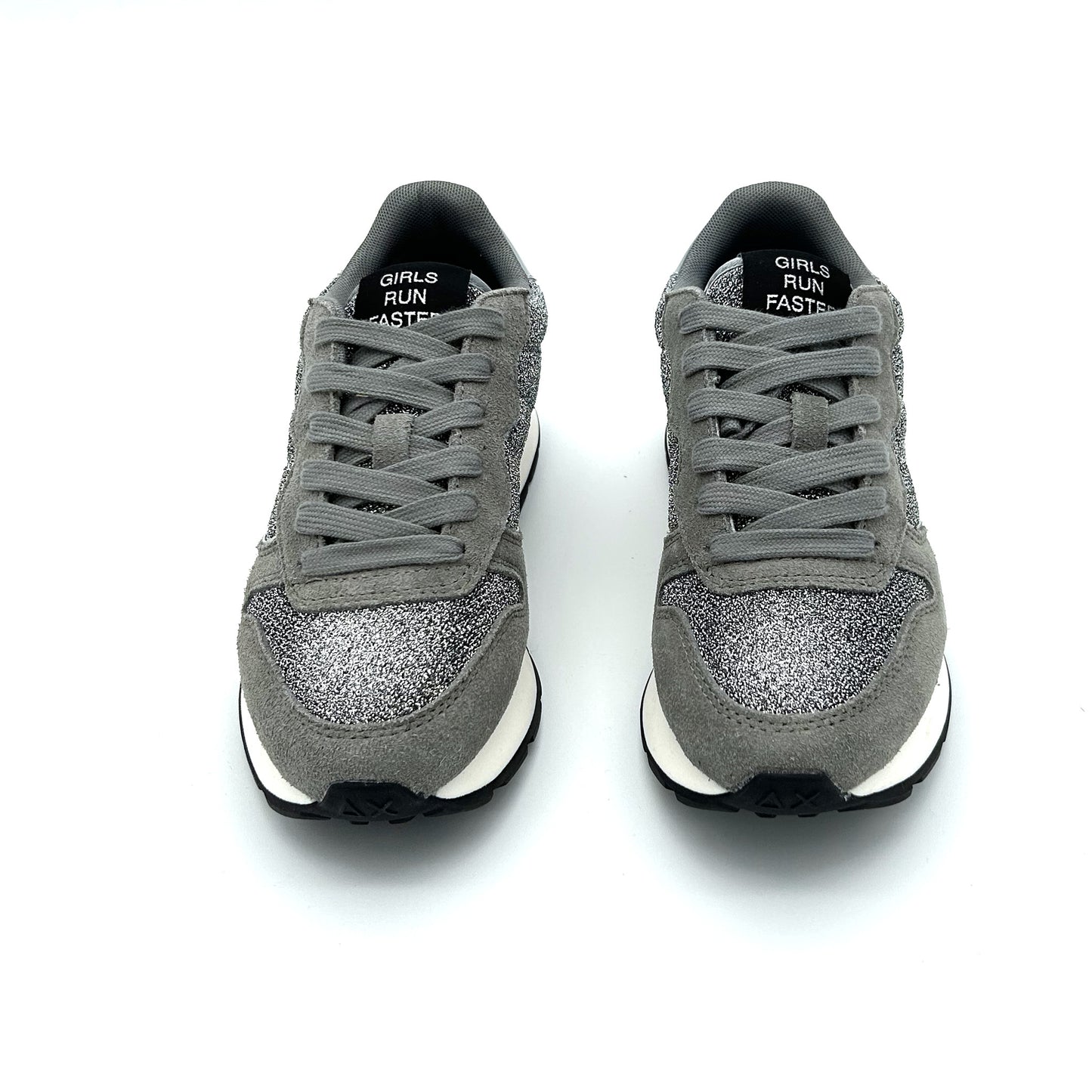 SUN68 Sneakers Suede e Glitter