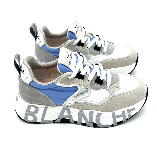 VOILE BLANCHE Sneakers Suede e Tessuto Tecnico