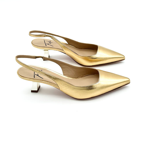 FESTA Slingback Pelle Laminata