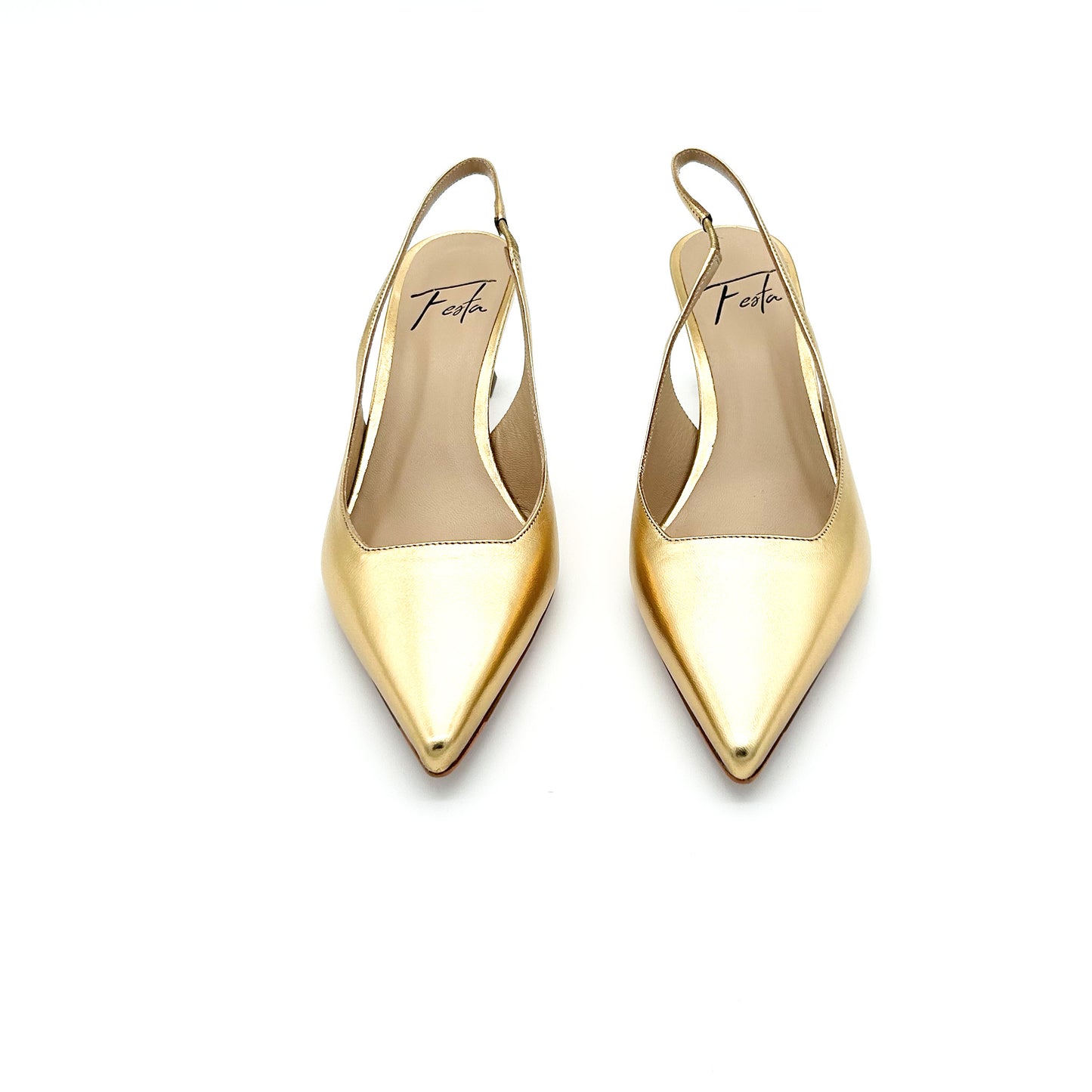 FESTA Slingback Pelle Laminata