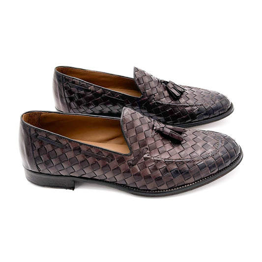DOGE Mocassini Nappine Intrecciati Pelle