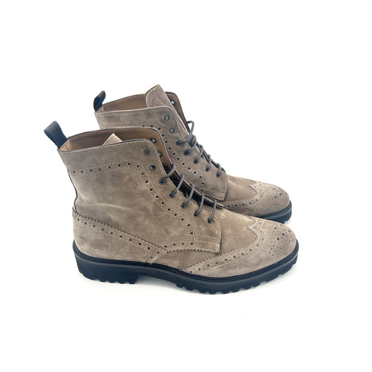 DOGE Stivaletti Pelle Scamosciata Fondo Roccia