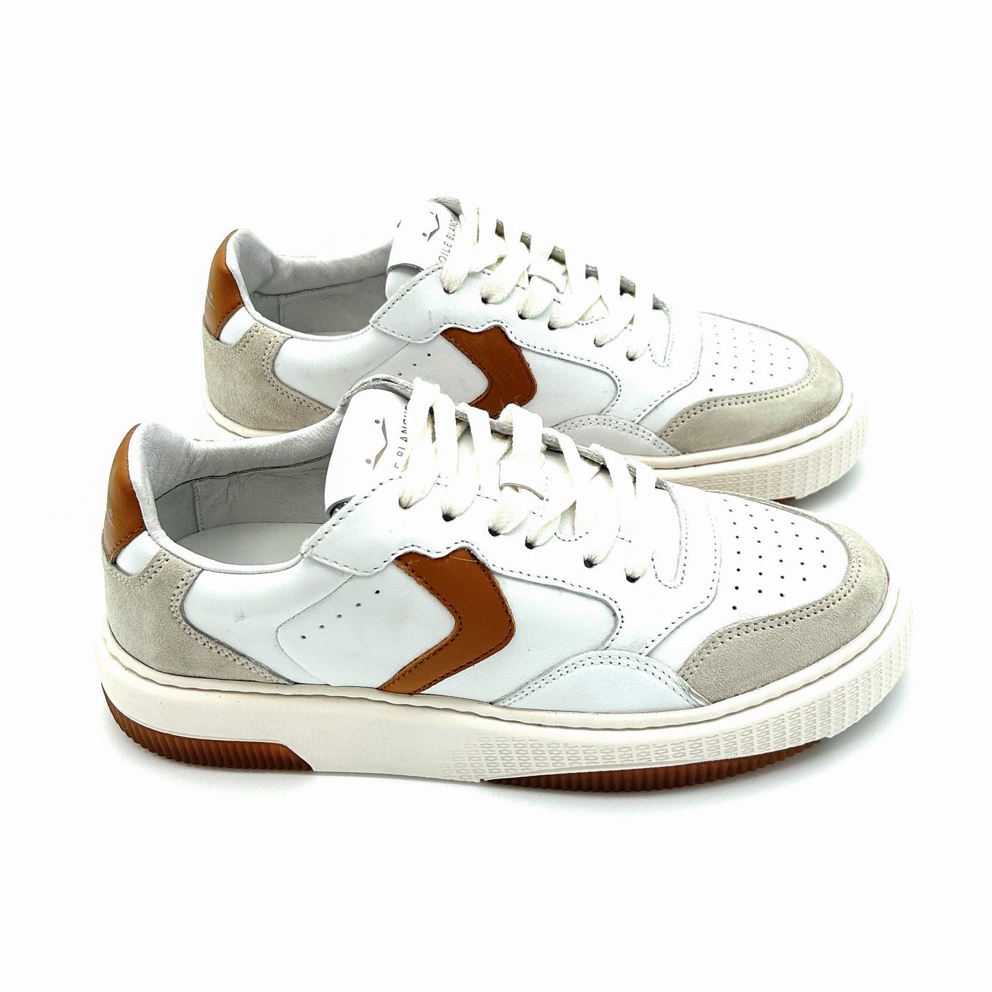 VOILE BLANCHE Sneakers Suede e Pelle
