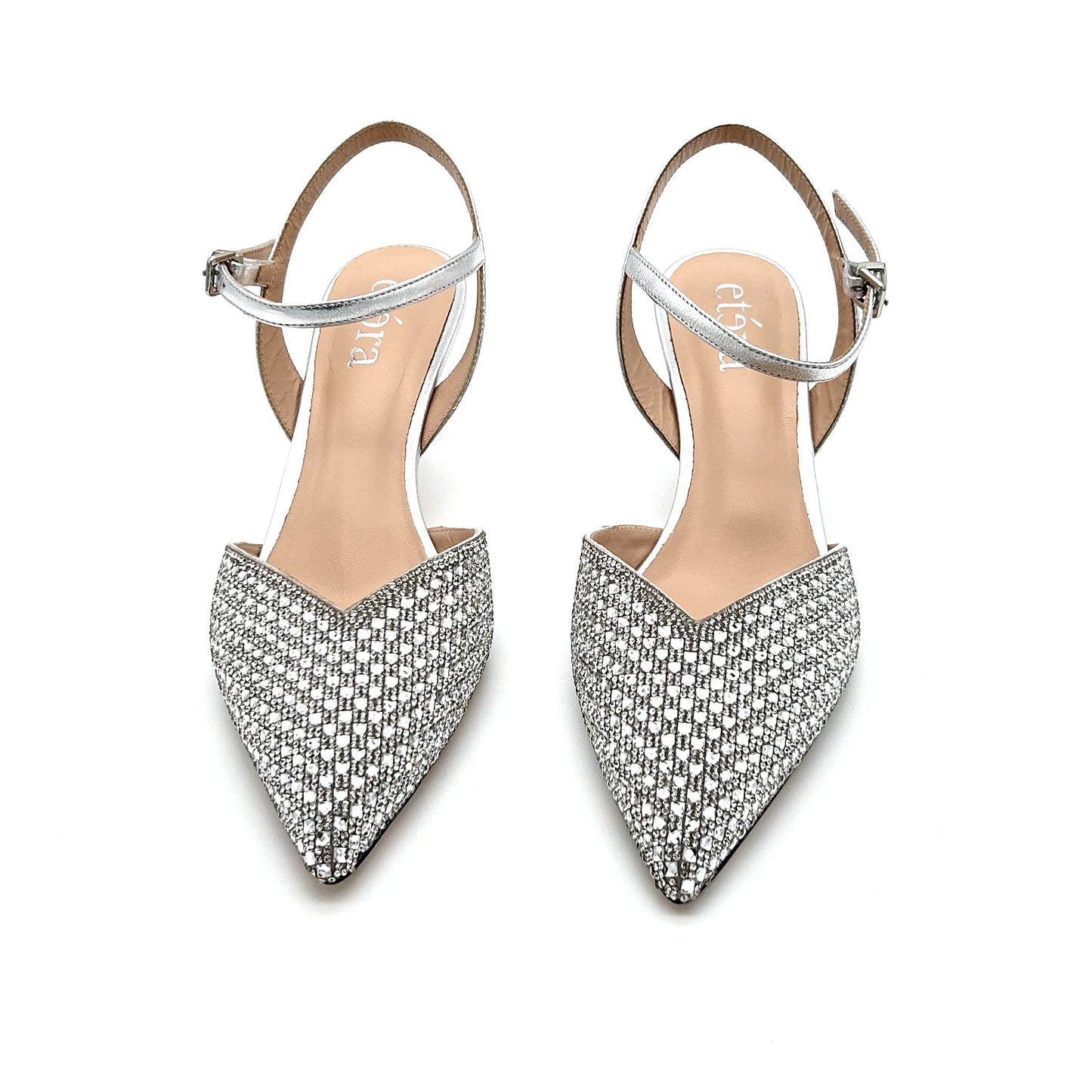 ETÉRA Slingback Strass