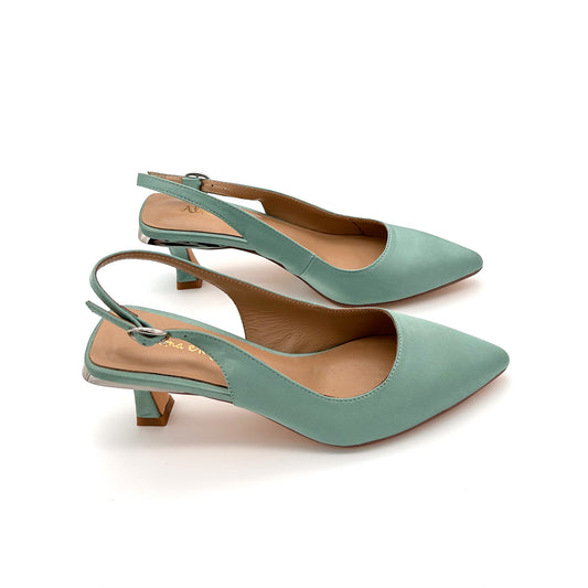 ALMA EN PENA Slingback Raso