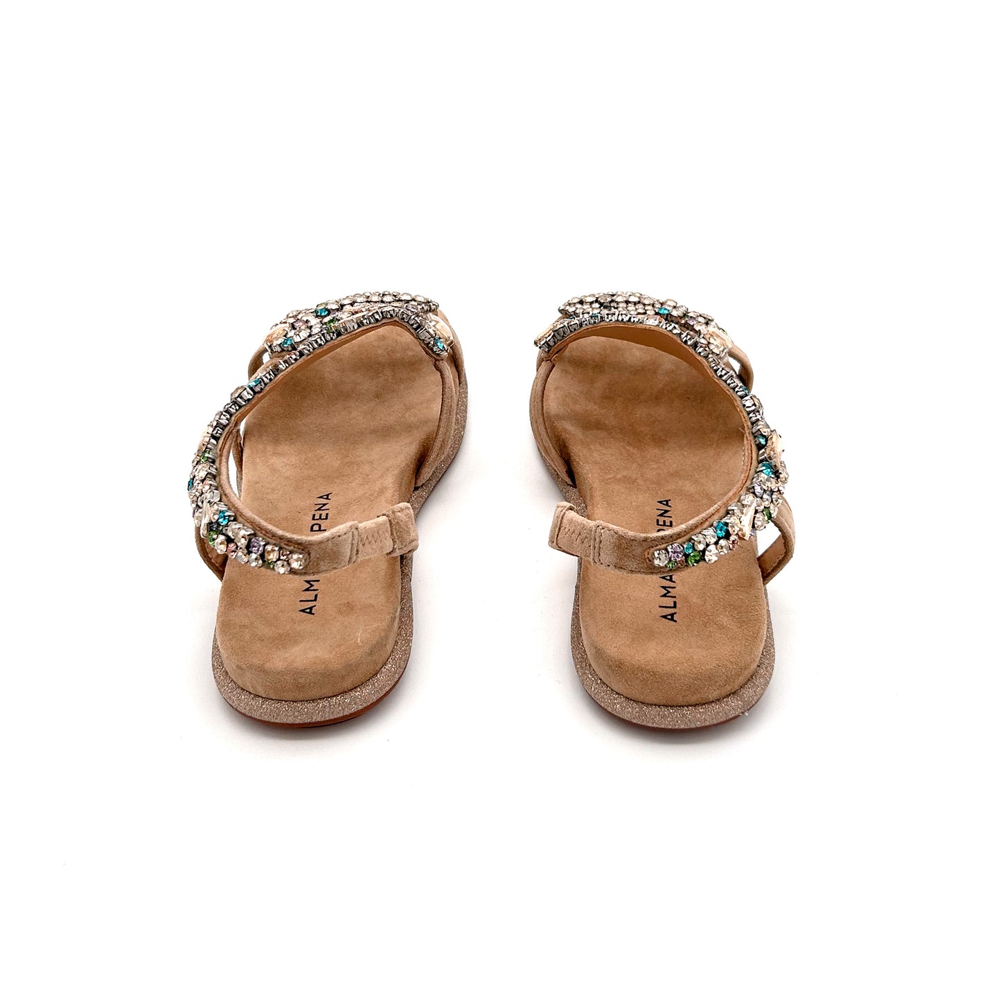 ALMA EN PENA Sandali Gioiello Pelle Scamosciata