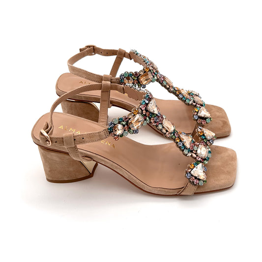 ALMA EN PENA Sandali Pelle Scamosciata