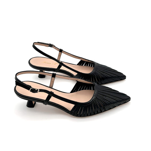ANNA F. Slingback Pelle