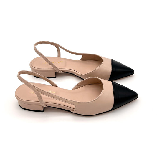 ANNA F. Slingback Pelle