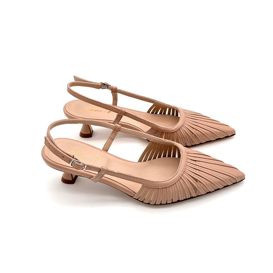 ANNA F. Slingback Pelle