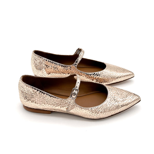 ANNA F. Ballerina Bebè Pelle