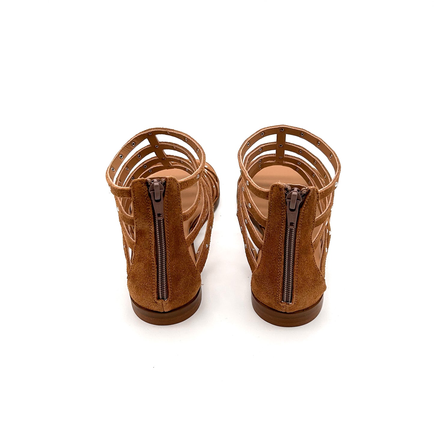 ANNA F. Sandali Schiava Pelle Scamosciata