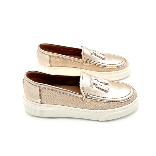 FRATELLI ROSSETTI Mocassini Nappine Patch Pelle