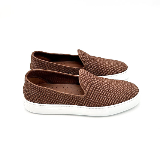 FRATELLI ROSSETTI Slip On Intrecciate Pelle e Suede