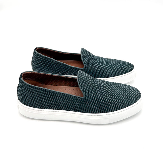 FRATELLI ROSSETTI Slip On Intrecciate Pelle e Suede