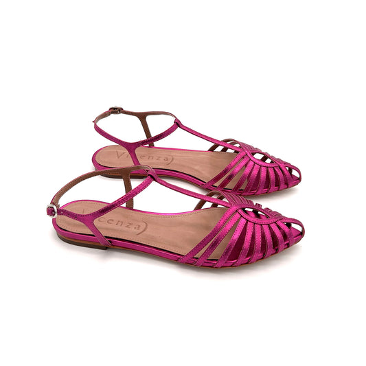 VICENZA Sandali Ragnetto Pelle Laminata