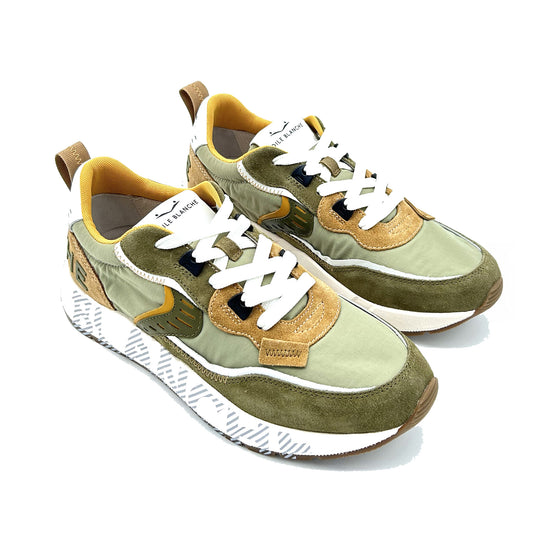 VOILE BLANCHE Sneakers Suede e Tessuto Tecnico