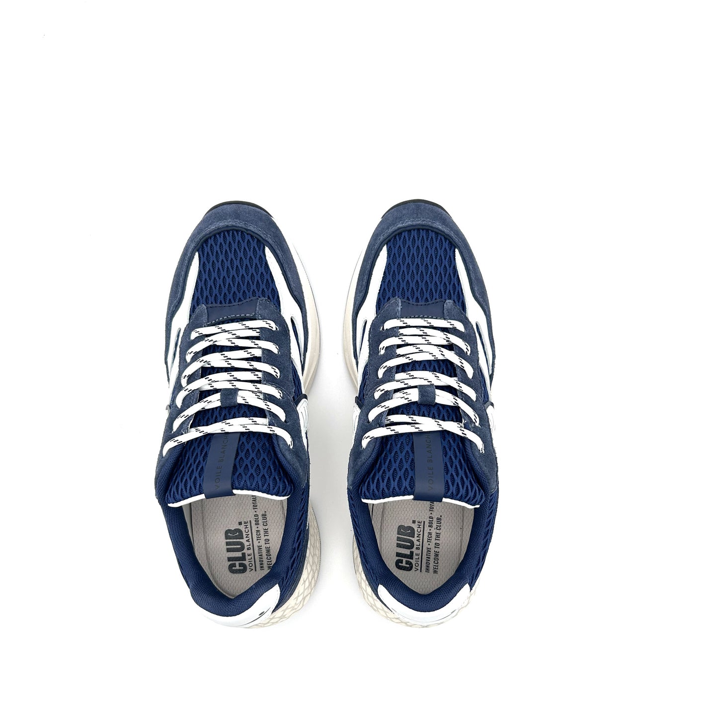 VOILE BLANCHE Sneakers Suede e Tessuto